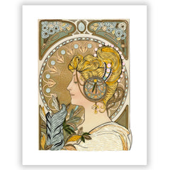 Art-Size Artist Series – La Plume, Mucha