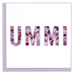Quilled UMMI Greeting Card