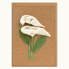 Calla Lily Handmade Card