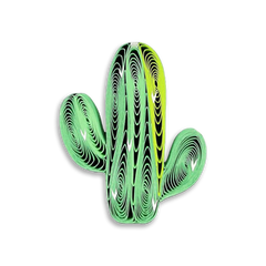 Cactus Ornament - Single
