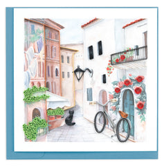 Quilled Trastevere Greeting Card