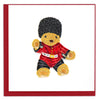 Quilled Herrington Bear Greeting Card