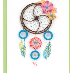 Quilled Dreamcatcher Gift Enclosure Mini Card