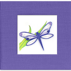 Quilled Dragonfly Sticky Note Pad Cover
