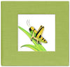 Quilled Grasshopper Sticky Note Pad Cover