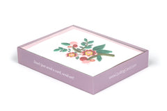 Quilled Decorative Floral Note Card Box Set