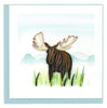 Quilled Moose Greeting Card