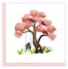 Quilled Blossoming Love Greeting Card