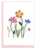 Quilled Wildflowers Gift Enclosure Mini Card