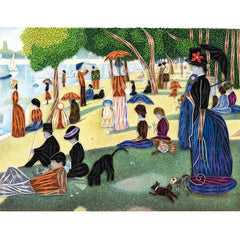 Art-Size Artist Series - A Sunday Afternoon on the Island of La Grande Jatte, Seurat