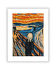 Art-Size Artist Series - Quilled The Scream, Munch