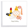 Quilled Birthday Glam Greeting Card