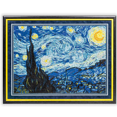 Gallery Artist Series - Quilled Starry Night, Van Gogh