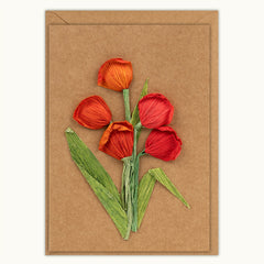 Tulips Handmade Card