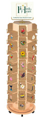 Husk & Heart Greeting Card 56-Pocket Floor Display