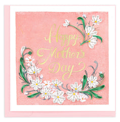 Quilled Mother's Day Daisies Greeting Card