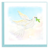 Quilled Peace Dove Greeting Card