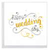 Quilled Happy Wedding Day Greeting Card