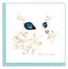 Quilled Cat Sympathy Card
