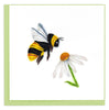 Quilled Bumble Bee Greeting Card