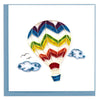 Quilled Hot Air Balloon Greeting Card