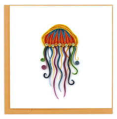 Quilled Jellyfish Greeting Card