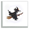 Quilled Witch Halloween Card