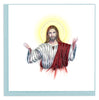 Quilled Jesus Religious Card
