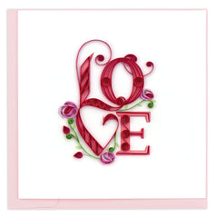 Quilled Love Greeting Card