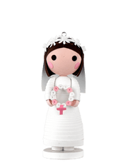 Quilled First Communion Girl Ornament